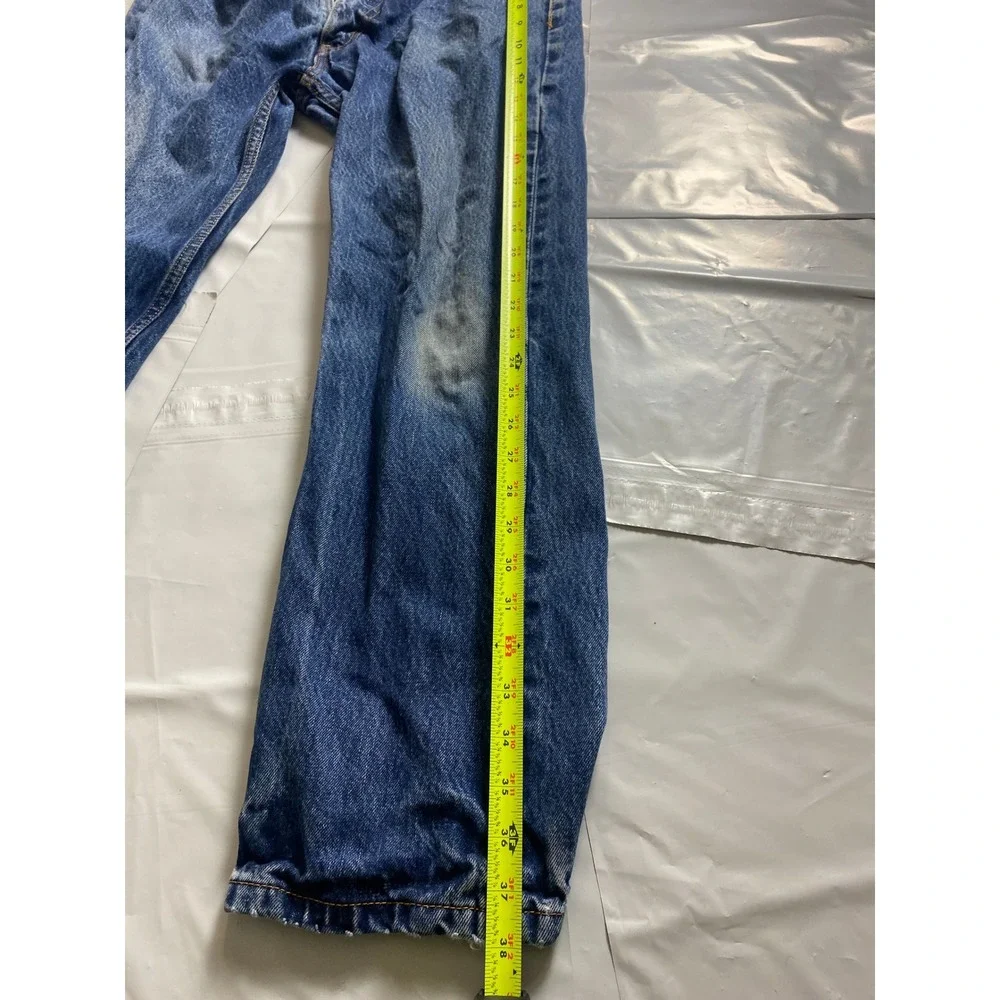 Levi's Jeans Mens 32x30 Blue Straight Leg Denim Classic‎ Faded Wash